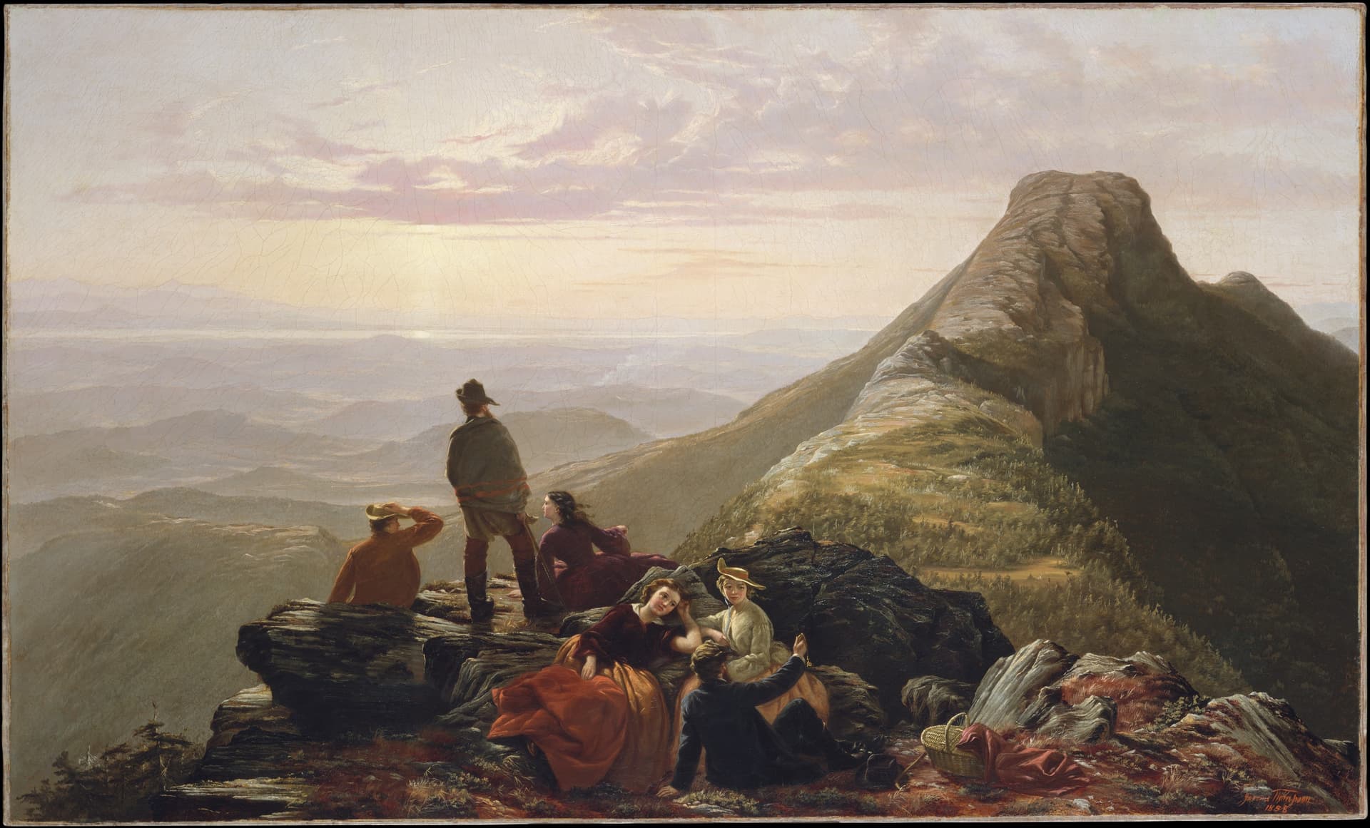 Belated Party on Mansfield Mountain