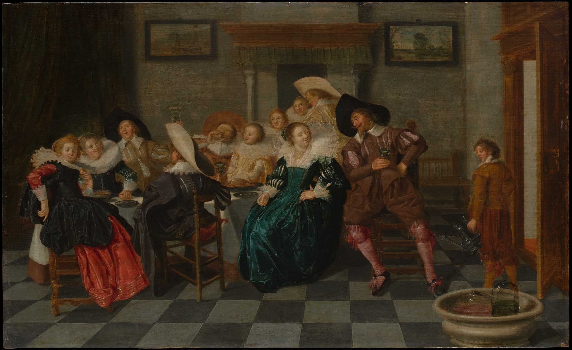 Frans Hals, A Banquet