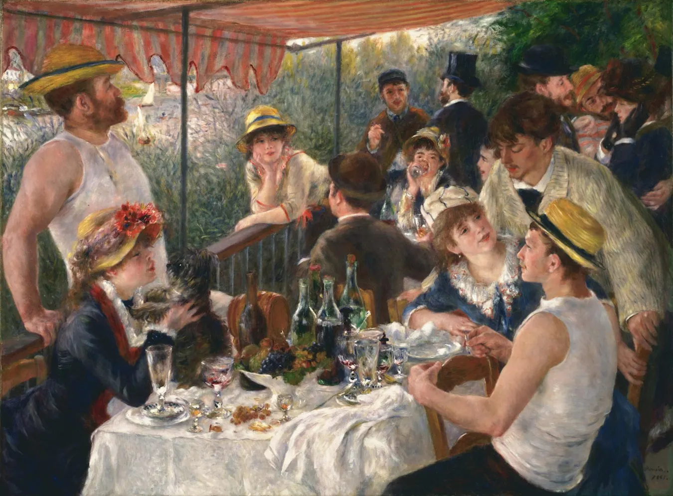 Renoir, Luncheon of the Boating Party, 1881