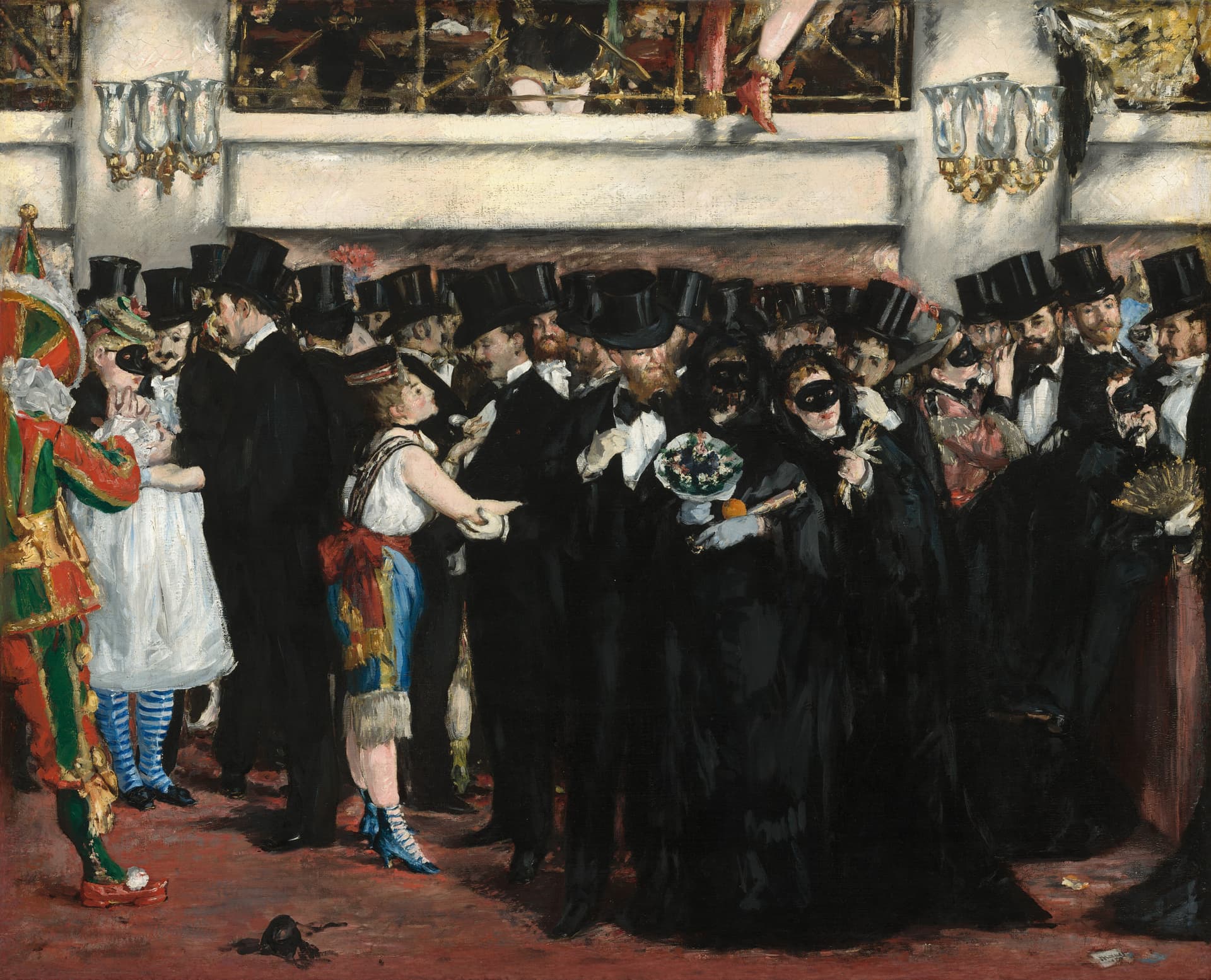 Manet, Masked Ball at the Opera